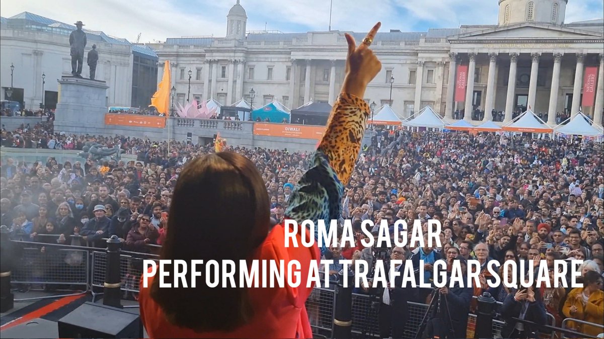 For those who missed my performance at Trafalgar Square this year check out the highlights here.
youtu.be/50acIFzGeoQ

What's your favourite song?
Comment

#performing #live #singing #gigs #events #Bollywood #bhangra #romasagar #artiste  #diwaliontrafalgarsquare