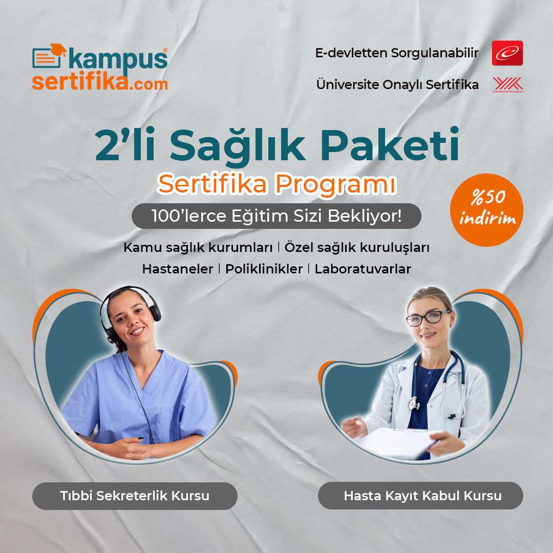 Daha fazla bilgi için bizi arayın! 😊
0 (850) 308 84 03

#sağlıksektörü #sağlıkpaketi #hastakayıtkabul #tıbbisekreterlik #üniversiteonaylısertifika #sorgulanabilirsertifika #kampussertifika