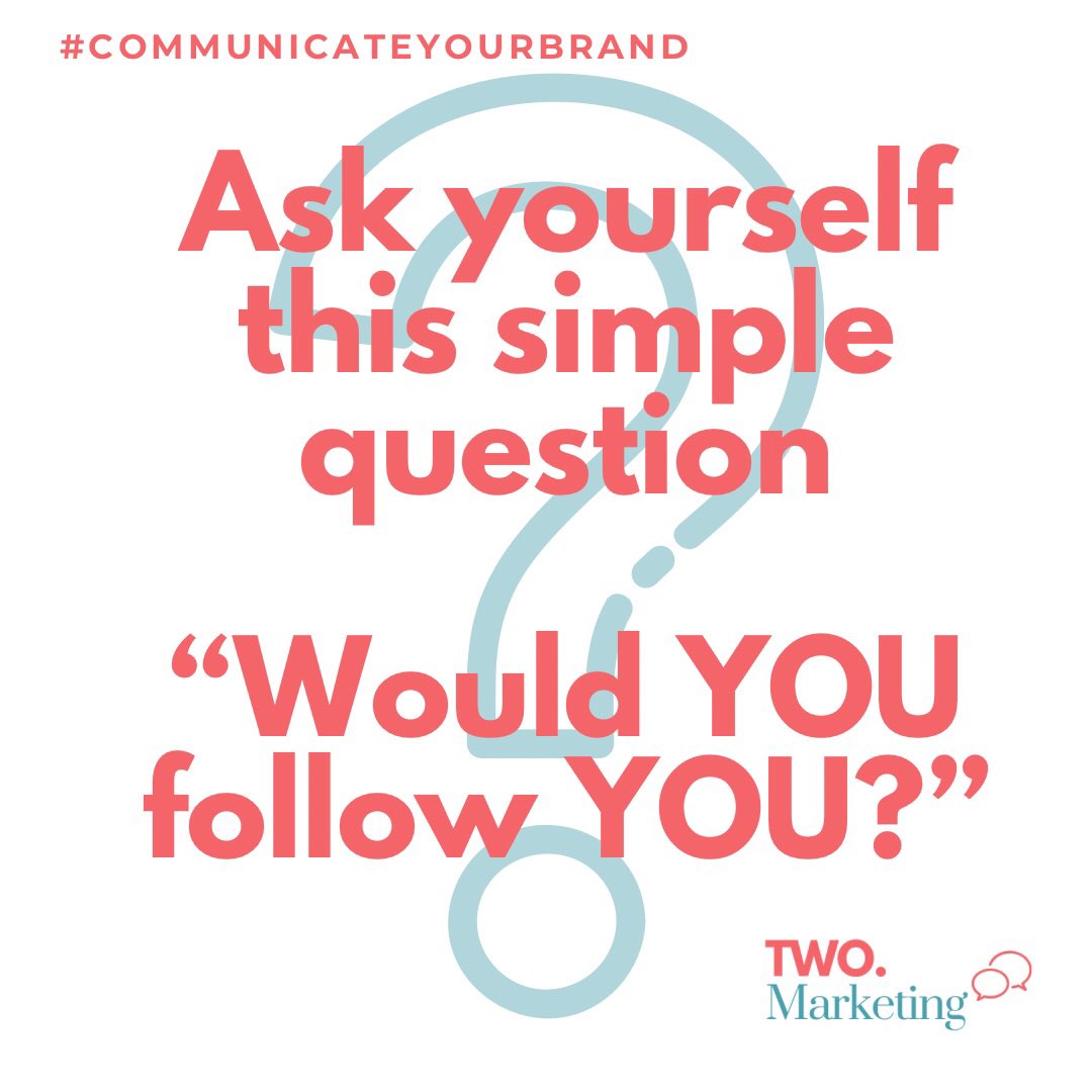 Would YOU follow You?⠀
⠀
Does your content do one of the following?⠀
⠀
😍Attract 💡Inspire 🗒Inform 📕Educate 😂Amuse⠀
⠀
Really put yourself in your customers shoes and think would YOU follow YOU? ⠀

#socialmediatips #socialmedia