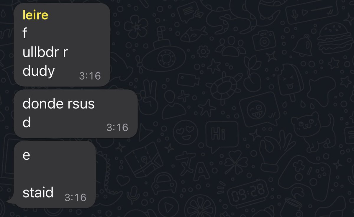 irenedfu's tweet photo. leire anoche super enfadada pok no le contestabamos a los mensajes
los mensajes: https://t.co/qaF4U0QUoN