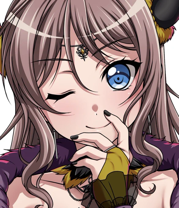 描いてる… 