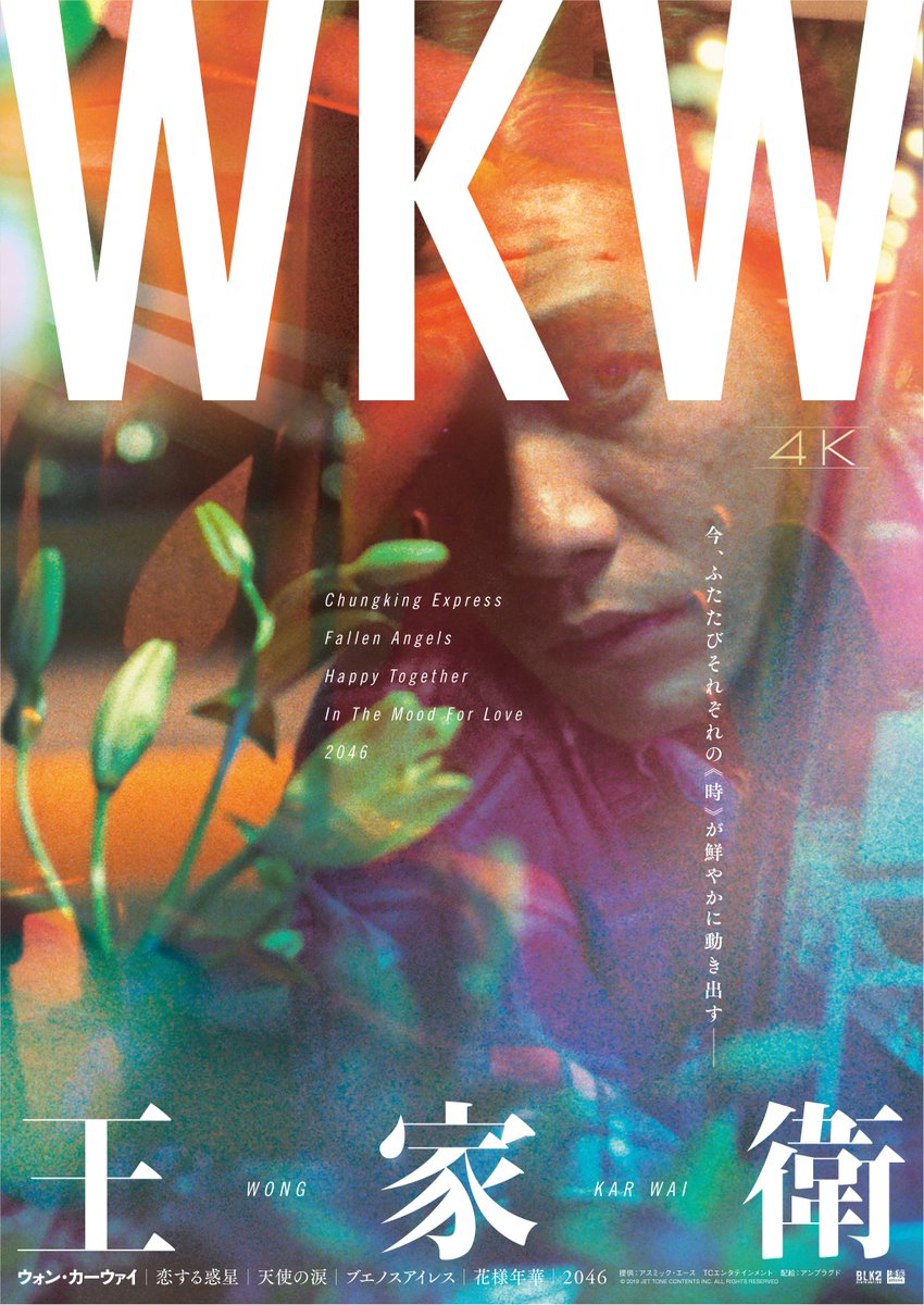 🇨🇳明日から✈️ 〈WKW ウォン・カーウァイ｜4K〉 ▶︎11/19(土)～25