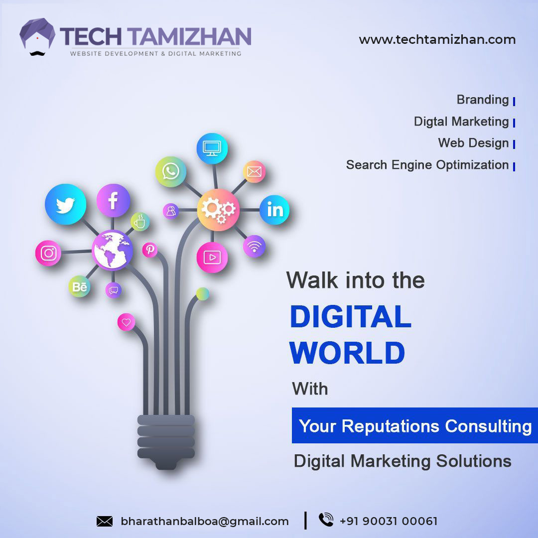 techtamizhan_in's tweet image. “Ignoring online marketing is like opening a business but not telling anyone.”

☎️: +91 90031 00061/ +91 70108 96056
🔗: techtamizhan.com
📧: techtamizhan.in@gmail.com

#digitalmarketinginchennai #seosupport #webdevelopment #socialmediaoptimization #smosupport
