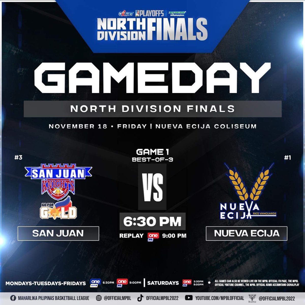 officialmpbl's tweet photo. GAME DAY! https://t.co/1azX2XvVmj