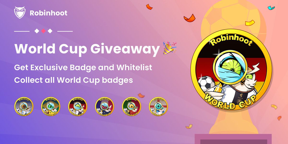 ⚽️ Third badge is up for grabs⚽️ #FIFAWorldCup 
3/6 event is launched. complete these tasks and claim your badge🎟
20 WL raffle for 3rd badge holders✨

Enter now:<a href="/TrantorDAO/">Trantor</a> 
trantor.xyz/campaign/45526…
