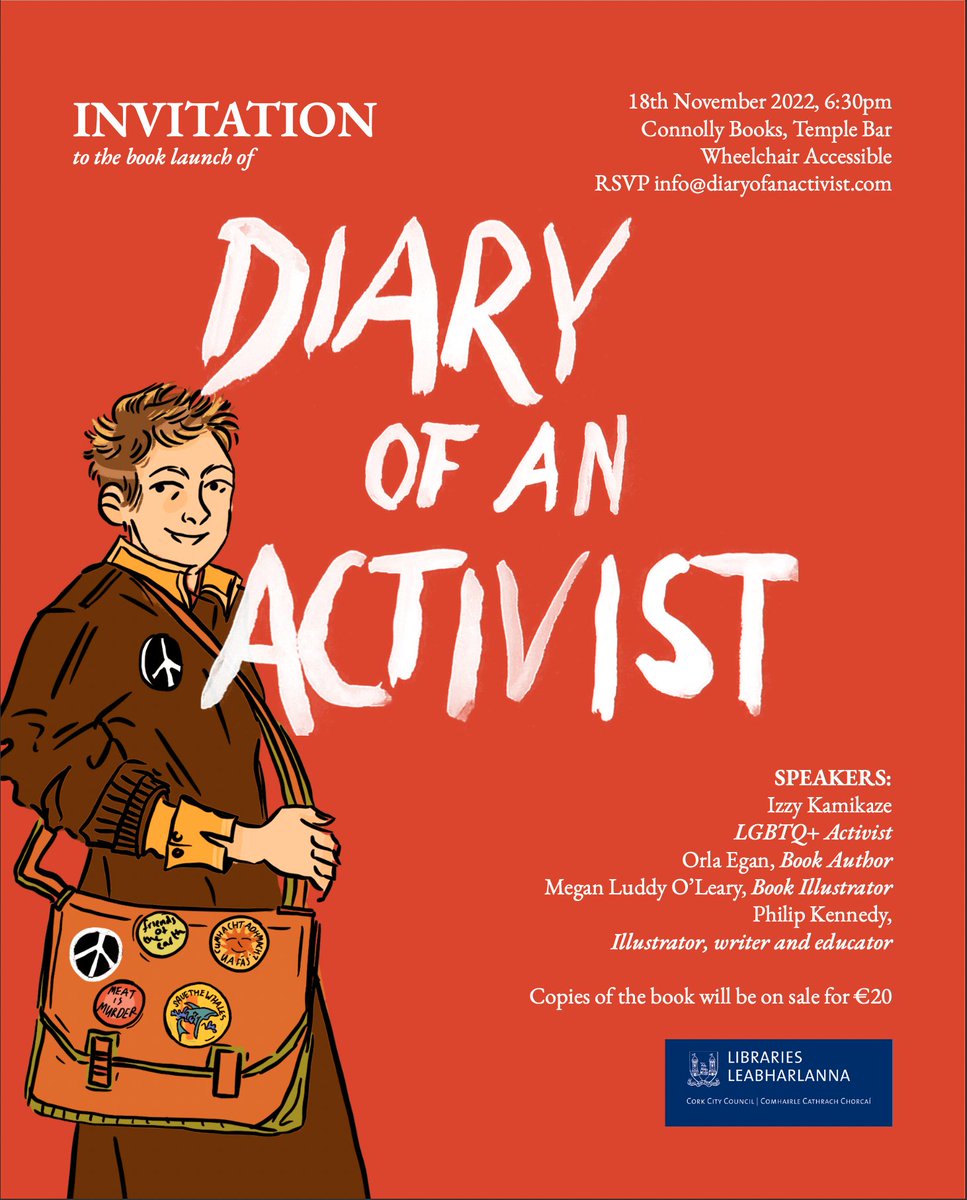 OrlaEgan1's tweet photo. Busy day today. @FullStackFem Community Archives Forum followed by Dublin launch @DiaryOfActivist @Little_luddy @IzzyKamikaze @philipkennedy @ConnollyBooks 18.30
https://t.co/d0T2EY5H5t https://t.co/6Bpld7JtCf