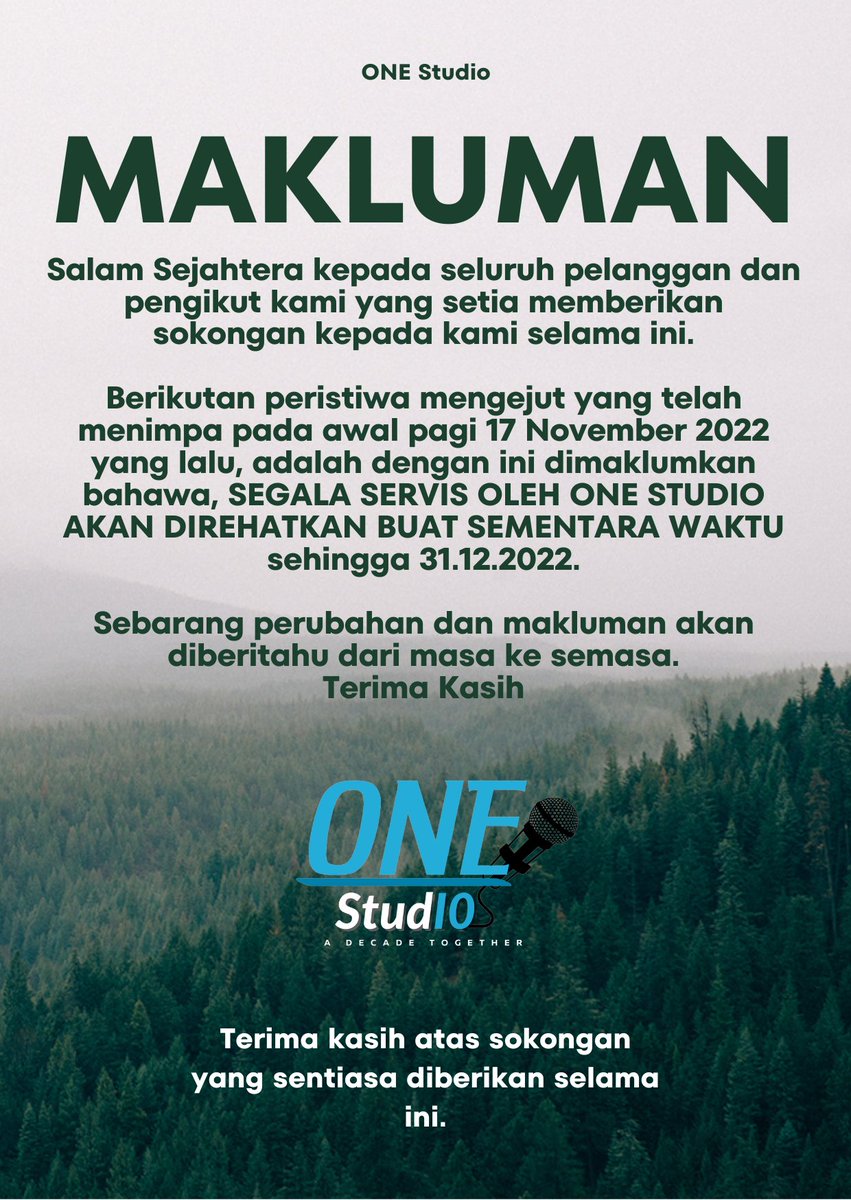 Fariszuone10's tweet image. #ONEStudio #ONEStudio10Years