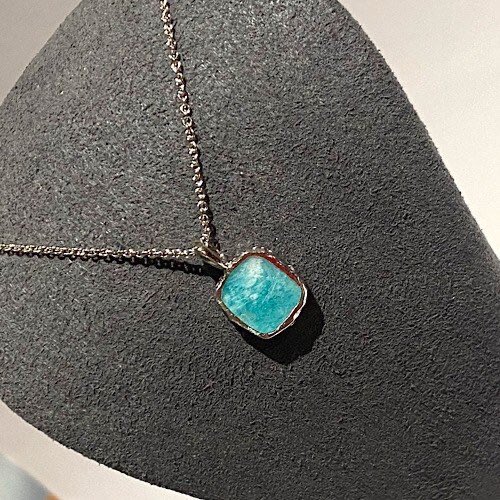 EdgeFlawless's tweet image. Excited to share this item from my #etsy shop: Silver Amazonite Necklace | Boho | March Birthstone  | Blue Stone Pendant | Blue Square Pendant  | Lab Amazonite Pendant | Blue Crystal etsy.me/3ULQ0uh
#amazonitenecklace #flawlessedgejewellery #shoplocal #herefordjewellers