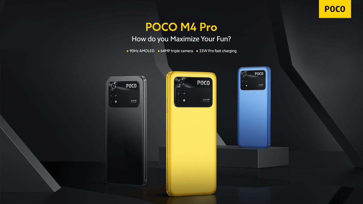 PocoPakistan's tweet photo. What is it about #POCOM4Pro that makes it #MaximizeYourFun? https://t.co/HGkesHrwWp