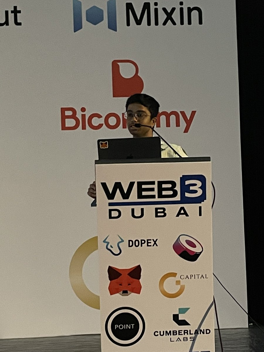 naz3eh's tweet image. Gave my first talk irl yesterday at @Web3Dubai and shared my journey of developing @LensProtocol subgraph. It was really an amazing experience. Looking forward to speak more at the coming confs