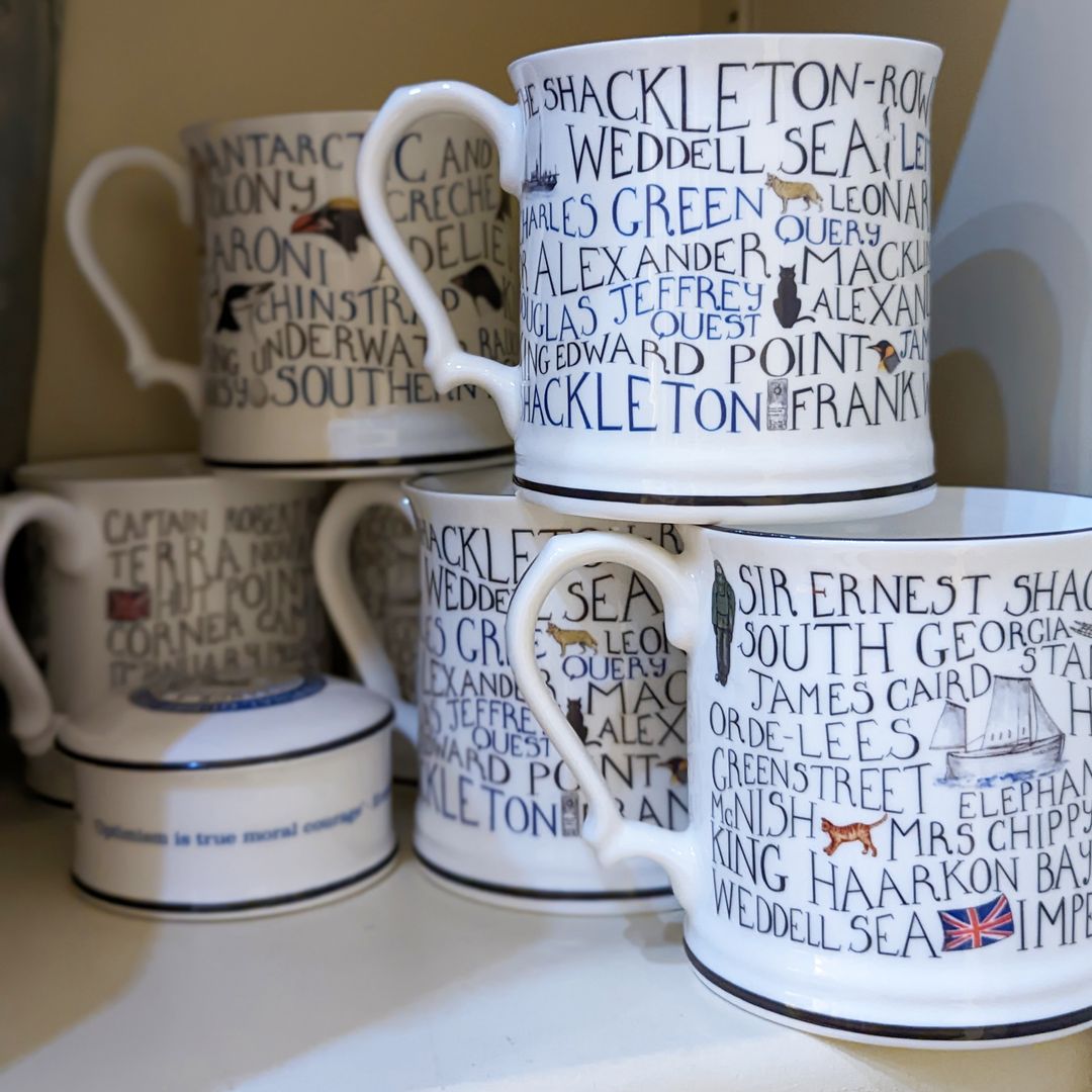 susanrosechina's tweet photo. Every one of my English bone china polar mugs has a story to tell & my latest mug tells the story of Sir Ernest Shackleton's last great adventure on the Quest voyage #FlashbackFiday #MiB https://t.co/tD8GnkbGo2 https://t.co/iB7lysouCo