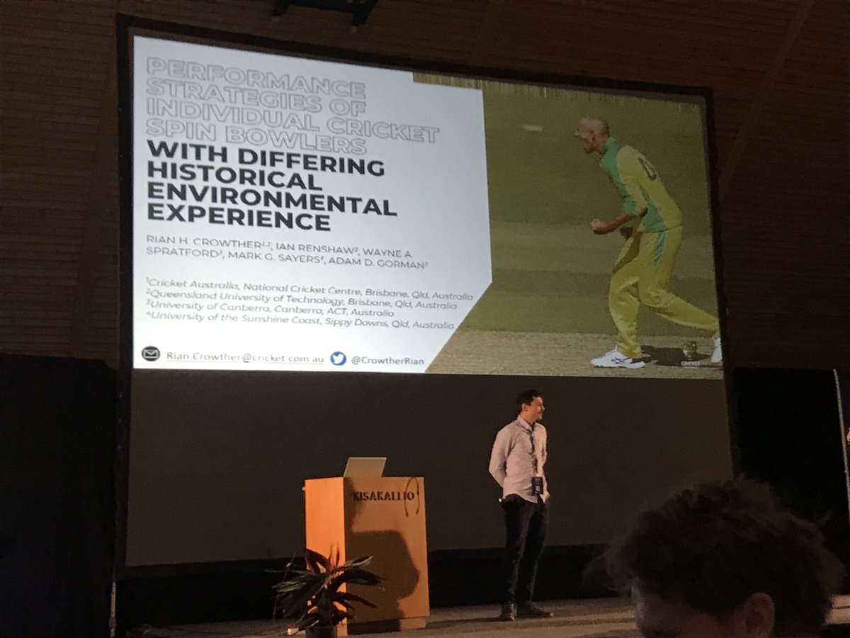 ConstraintsColl's tweet image. Great to see ⁦@CrowtherRian⁩ bring his final PhD study (just accepted for publication) to #motorskills2022 #spinittowinit