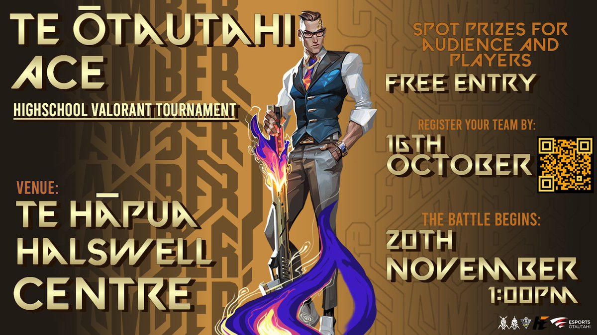 Ngāti Gaming (@ngatigaming) on Twitter photo What - Te Otautahi Ace is going to be 7 Christchurch teams going head to head to earn prizes, get big plays and try be victorious!
Where - It’s being held at Te Hapua Halswell Centre When - Sunday November the 20th at 1pm
<a href="/Oparer/">Oparer</a> <a href="/DigitalMaori/">Digital Natives Academy</a> <a href="/chchLibLearning/">Learning Centres</a> <a href="/VictoryUpNZ/">Victory Up Official</a> What - Te Otautahi Ace is going to be 7 Christchurch teams going head to head to earn prizes, get big plays and try be victorious!
Where - It’s being held at Te Hapua Halswell Centre When - Sunday November the 20th at 1pm
<a href="/Oparer/">Oparer</a> <a href="/DigitalMaori/">Digital Natives Academy</a> <a href="/chchLibLearning/">Learning Centres</a> <a href="/VictoryUpNZ/">Victory Up Official</a>