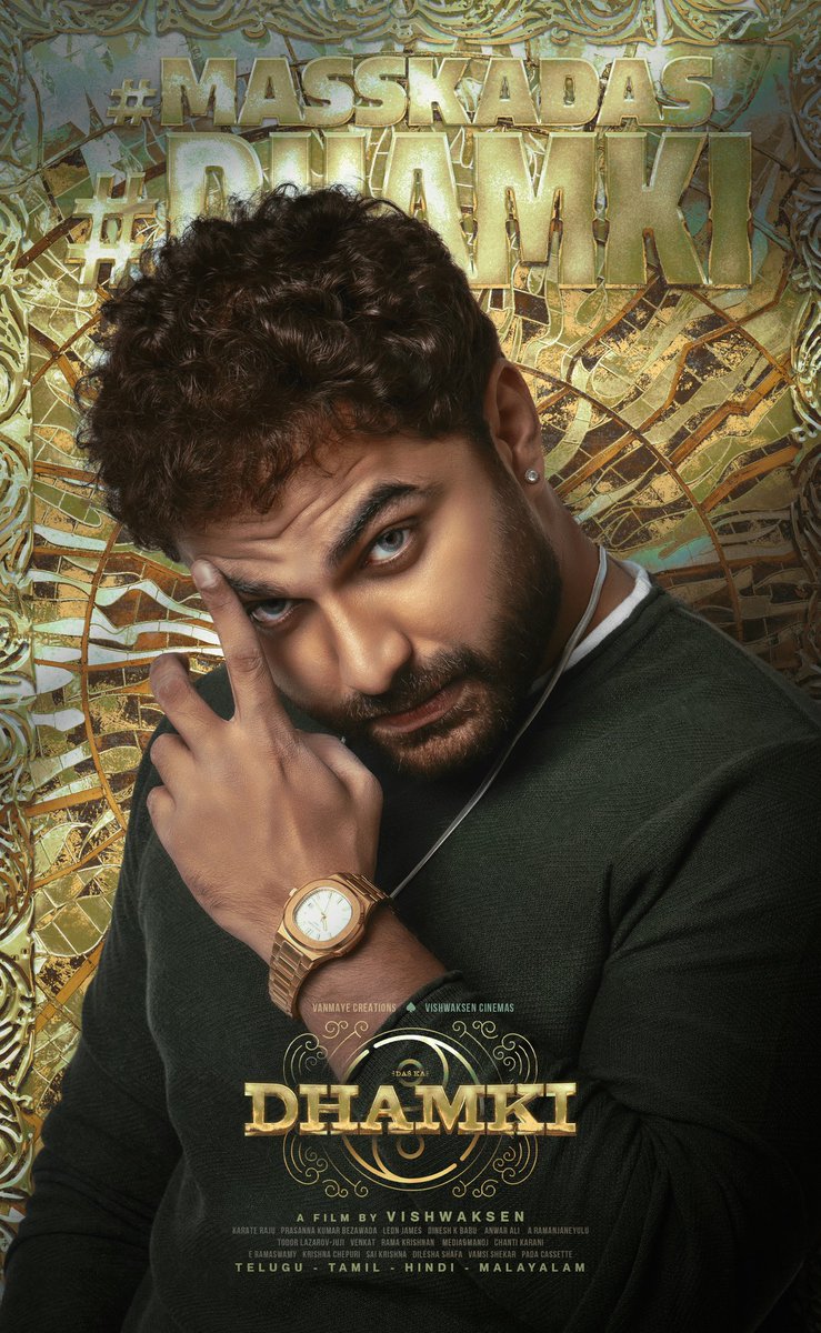 vishwaksenworld's tweet photo. #DhamkiFirstLook Ultra Hd Link 🔗
https://t.co/nlQ5N4xaXf 

#VishwakSen #Dhamki #DasKaDhamki https://t.co/dFOaohErVC