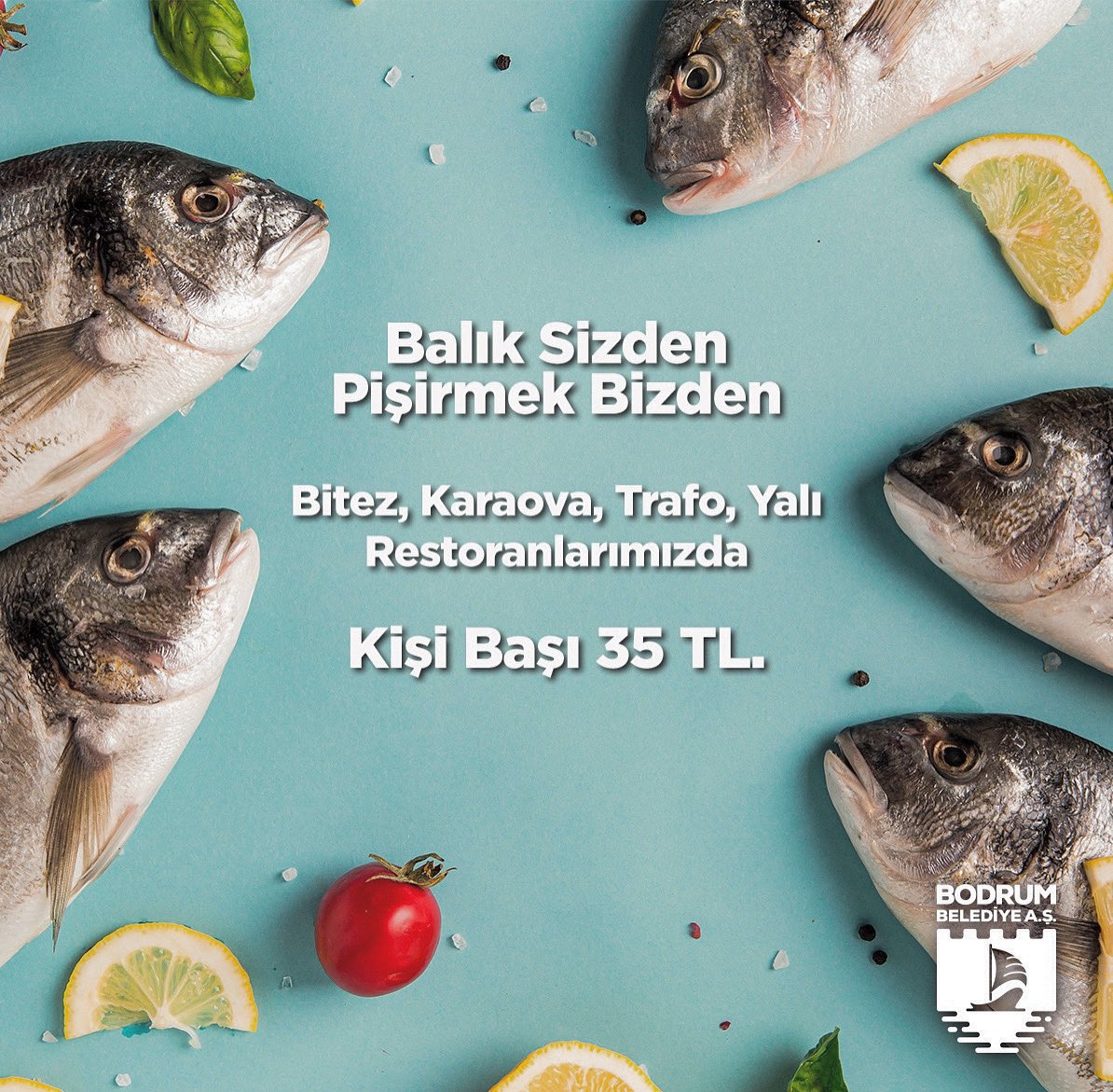 bodrumbelas's tweet photo. “Evde koku oldu, mutfak yağ içinde kaldı” diye dert etmeyin.
Temizlenmiş haldeki balığınızı getirin en sağlıklı koşullarda sizin için pişirelim.
Sadece Bitez, Karaova, Trafo, Yalı restoranlarımızda ve kişi başı 35 lira.
#bodrum #restaurant #fish #fishgrill #food https://t.co/oQKxwvughx