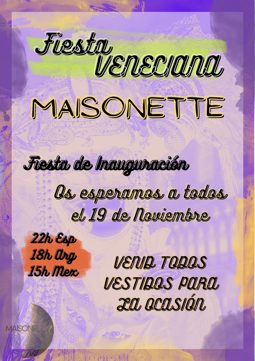 Feliz viernes roleplayers!! Mañana tenemos fiestecita te lo vas a perder!?
Entra al discord pinchando en el enlace —-> discord.gg/SVJ6U275