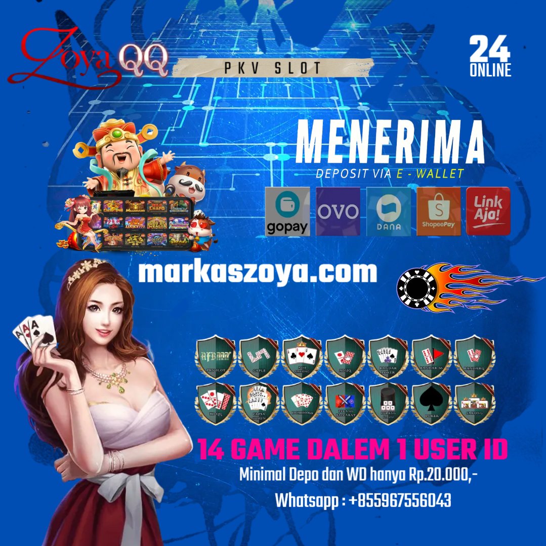 qq_zoya's tweet photo. ^^SELAMAT DATANG DI SITUS BANDAR JUDI ONLINE AMAN &amp; TERPERCAYA ZOYAQQ SITUS YANG SUKANYA KASIH HOKI BERGABUNG.
DAPATKAN KEUNTUNGANNYA DALAM BERGABUNG DI ZOYAQQ
- BONUS ROLINGAN 0,3%
- BONUS REFERALL 15%
- MINIMAL DEPOSIT DAN WITHDRAW 20.000
Whatsapp : +85596755604300% https://t.co/j64KzfAEnh