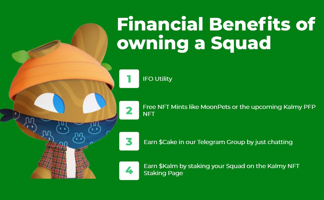 Pancake Squad NFT (@pancakesquadnft) on Twitter photo Just a few good reasons!
t.me/pancakesquadnft
<a href="/PancakeSwap/">PancakeSwap</a>
<a href="/MoonPets_NFT/">MoonPets ๐ ๐๐ฉ๐ฆฎ</a>
<a href="/KalmyAPP/">KALM | Kalmy.APP Beta</a>
#PancakeSwap #BNBChain #PancakeSquad <a href="/cz_binance/">CZ ๐ถ BNB</a> <a href="/BNBCHAIN/">BNB Chain</a> <a href="/TheBinanceNFT/">Binance NFT</a> Just a few good reasons!
t.me/pancakesquadnft
<a href="/PancakeSwap/">PancakeSwap</a>
<a href="/MoonPets_NFT/">MoonPets ๐ ๐๐ฉ๐ฆฎ</a>
<a href="/KalmyAPP/">KALM | Kalmy.APP Beta</a>
#PancakeSwap #BNBChain #PancakeSquad <a href="/cz_binance/">CZ ๐ถ BNB</a> <a href="/BNBCHAIN/">BNB Chain</a> <a href="/TheBinanceNFT/">Binance NFT</a>