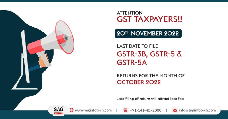 gsthelpline's tweet photo. Attention taxpayers!!
Today is the last date to file your GSTR-3b, GSTR-5 &amp; GSTR-5A returns for the month of October 2022.

#gst #gstduedates #gstfilings #gstr3b #gstr5a #gstr5 #lastdate #lastdatereminder