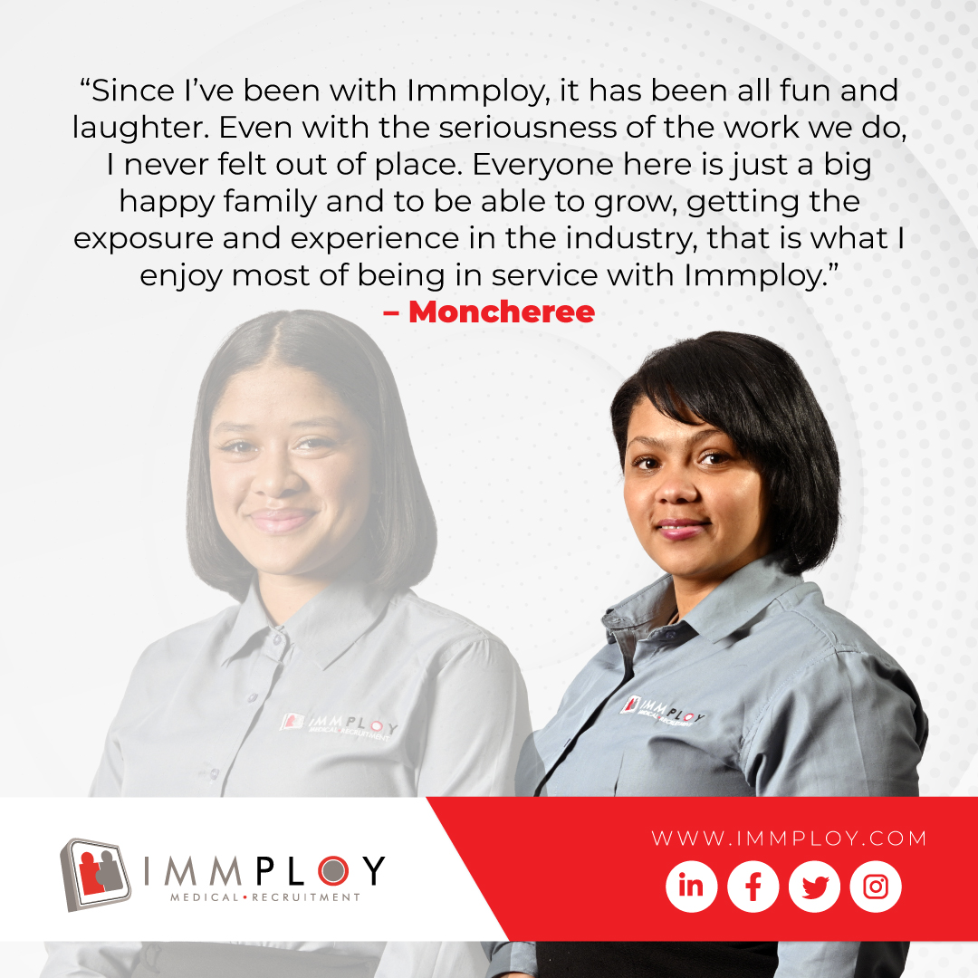 Immploy's tweet image. Congrats to our team members, Moncheree and Damyca, who have completed their first year of service! 

We’re super proud to have them on our team! 

#Immploy #ImmployMedicalRecruitment #MedicalRecruitment #TeamMembers #MeetTheTeam