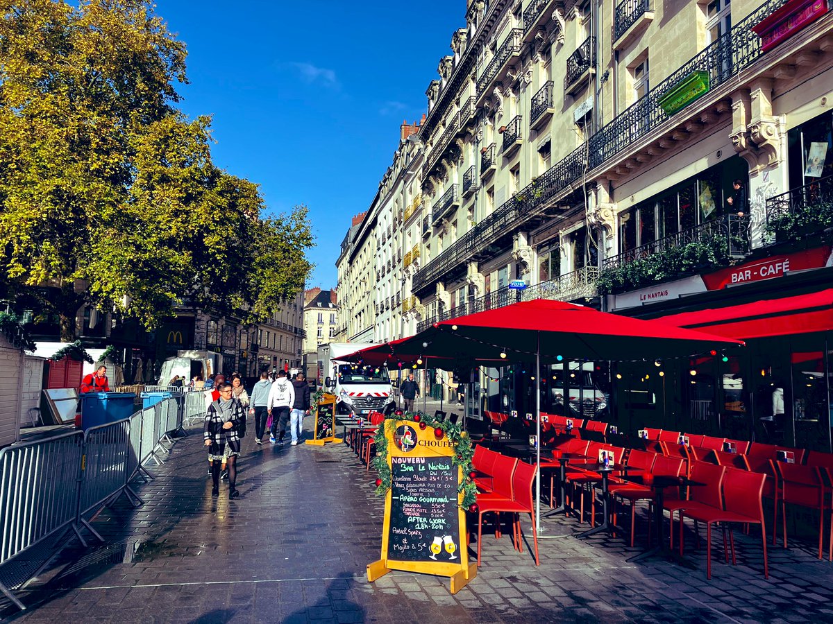 Arrivée à Nantes, France 