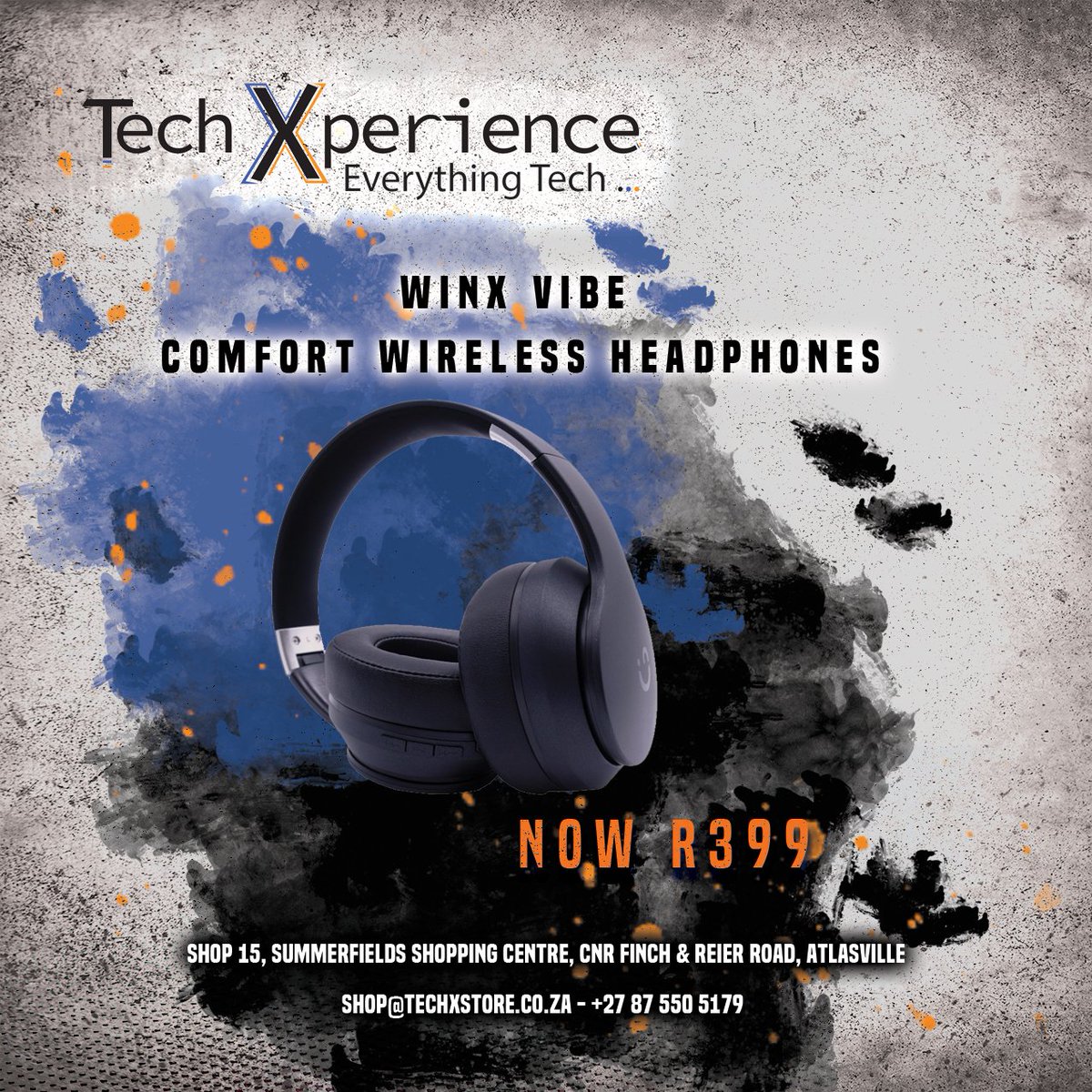 Vibe this weekend with these awesome wireless Headphones!
#techxperience #techxperiencesa #technologystore #computerstore #accesories #WINX  #winxheadphones #headphones #atlasville #johannesburg #boksburg #kemptonpark #jhbeast #benoni #bedfordview #smltechnologies #smldigitalhub