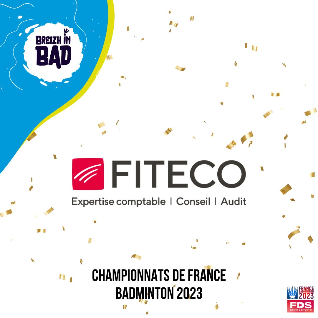 sportarennes's tweet image. #FITECO rejoint la bad team ! 🎉

Implanté dans l'ouest, le cabinet comptable partage les valeurs de développement durable de l'événement !

Un partenaire Or sur qui on peut compter 🙌

#rse #sponsoring #badfrance2023