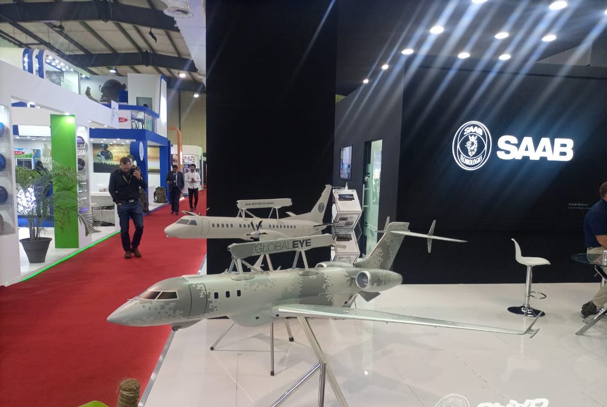 Defence_IDA's tweet image. Swedish @Saab at #IDEAS2022.
🇵🇰🤝🇸🇪