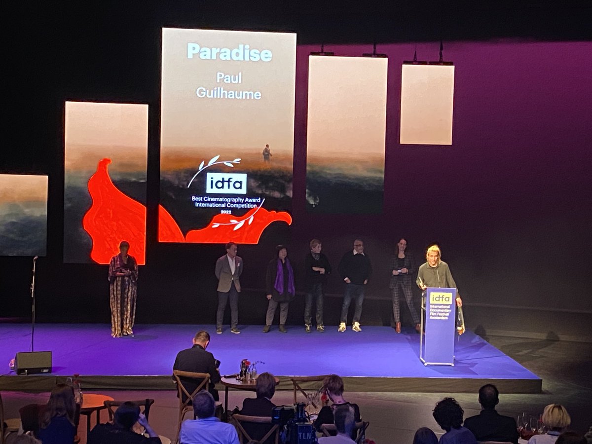 rebeccahouzel's tweet photo. Paradise by Alexander Abaturov won best cinematography at IDFA, congratulations to the director the DOP Paul Guilhaume and all all the team and thanks to jury, festival and all partners #arte #canal plus #region iledefrance# regionsud #cnap #creative europe #cnc # procirep# scam https://t.co/XLdZgvhRUG