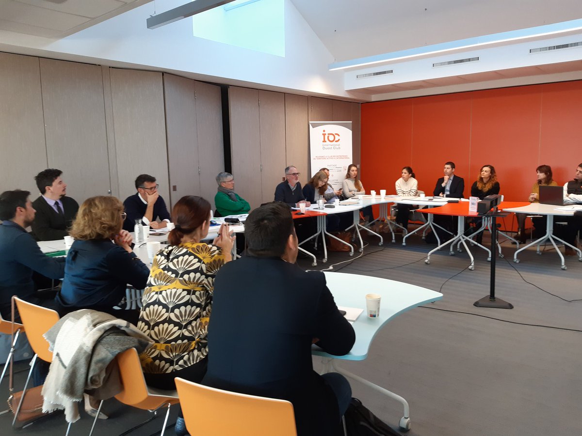 MicheleBrelet's tweet photo. [Club #Europe 🇪🇺] @ClubIOC @CCINantes
➡️ Dernier rendez-vous annuel : cap sur les #pays #Nordiques 📌: quels sont les profils d'entreprises qui réussissent en #Scandinavie et en #Finlande ? Témoignages de #PCM et #Moulinroty et de Vincent Joly Country Director BF @VincentJolyFi https://t.co/hYu8nhkuEs