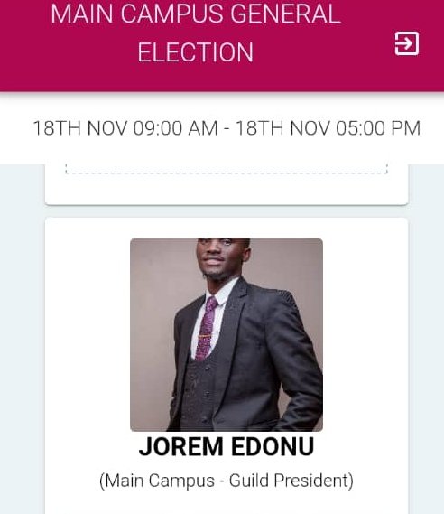 chadgatlin20's tweet photo. Exercise your voting right. Vote Jerom Edonu as the Guild President. For a better UCU🙏#jorem4guild @ucu @theucuguild @uculawsociety @EdonuJorem https://t.co/6YjSvG14im