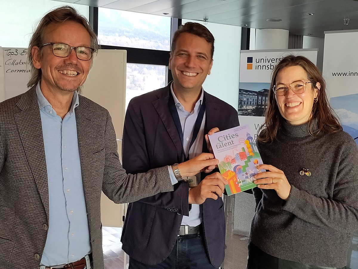 Our new book is out! Cities for Talent: good practices for internationalisation in medium-sized European cities, with Marian Counihan books.ugp.rug.nl/index.php/ugp/…