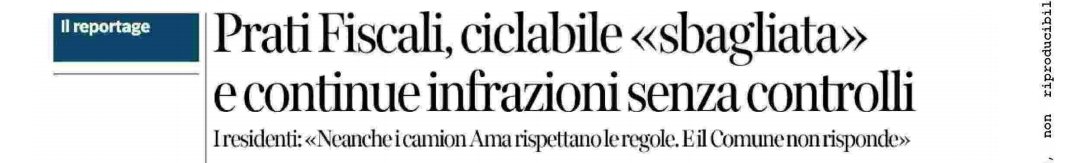 Questi articoli sono bizzarri perché l'unico obiettivo è "titolare" contro le ciclabili per poi scrivere che gli incidenti sono dovuti alle troppe macchine, che le infrazioni sono fatte dalle auto e che parcheggiano pure sulla ciclabile Risultato: la ciclabile è sbagliata
