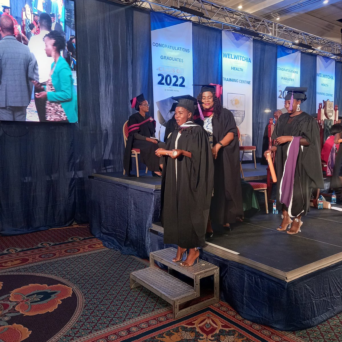 WUNamibia's tweet image. More of our Bachelor of Nursing Science Graduates from the Class of 2022. #WHTC #Graduation2022 #GraduationDay