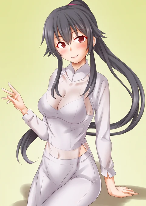 アオザイ矢矧#艦これ 