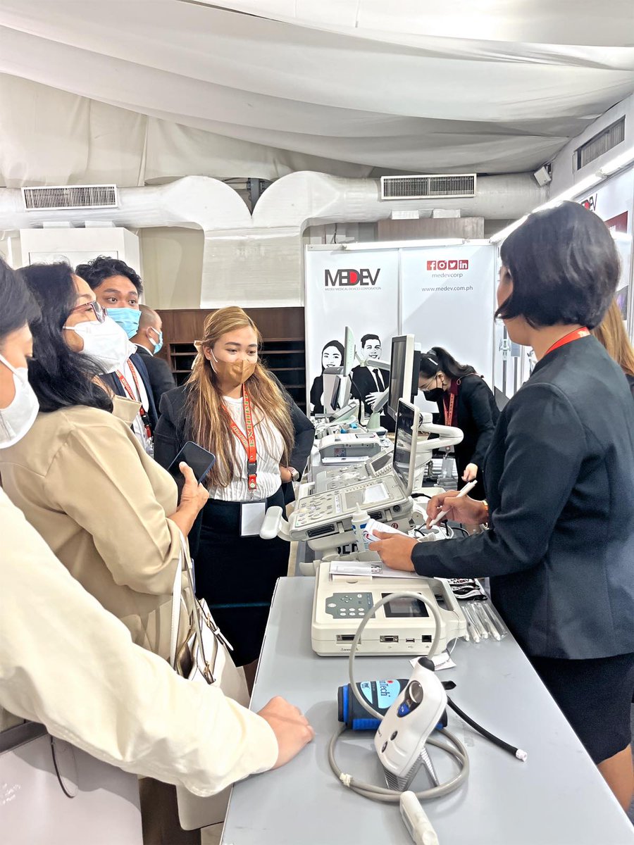 MEDEVCORP's tweet photo. Philippine Hospital Association (PHA) Annual Convention - Day 3 is happening now at The Manila Hotel in Ermita, Manila.
Don't forget to drop by at our booth (#1-4) in Tent City to get amazing deals from us!
#PHA2022
#MEDEV https://t.co/hjByNl7BIT