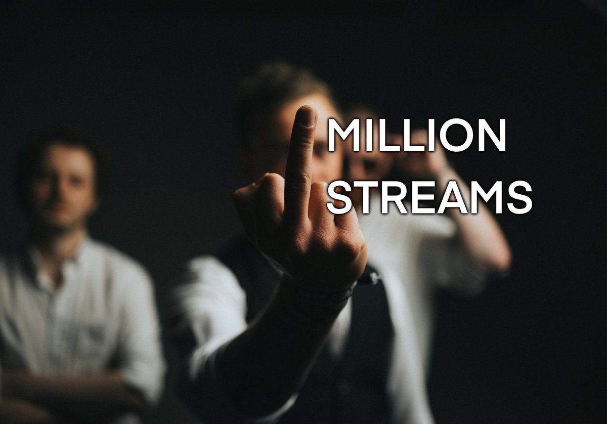 1 MILLION SPOTIFY STREAMS

We’ve got more zeroes on Spotify than you can shake a stick at, and only 70% of those are from ‘Waste Away’…