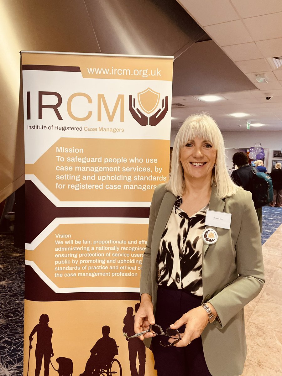 All set up and looking forward to seeing everyone <a href="/cmsocietyuk/">Case Management Society UK (CMSUK)</a> #casemanagement #IRCMsupporters