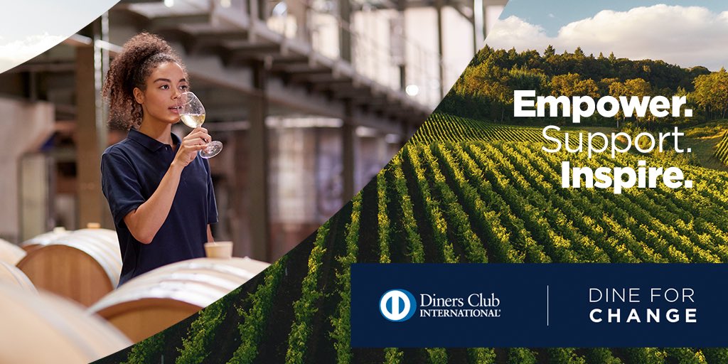 DinersClubSA's tweet photo. Diners Club Cares – Dine for Change is on a mission to empower and upskill young women in the wine industry. Donate using your Diners Club Card via https://t.co/8qNTmlLb4h to help these brilliant and talented young women complete their degrees.

#TogetherBelong #SupportForChange https://t.co/KKQ50jIJQm