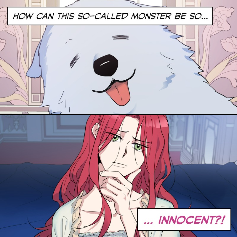 Tappy_toon's tweet photo. She’s teasing me again… like I’m her puppy! 🐾

‘The Lady and the Beast’ available on Tappytoon!

#Comedy #Fantasy