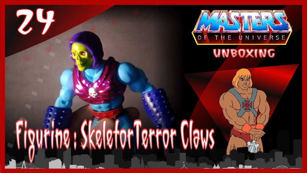 SebEternal's tweet image. 🎁 Unboxing | 24 | Figurine Skeletor Terror Claws (Maîtres de l’Univers O... youtu.be/oxjLn5yhbqY via @YouTube