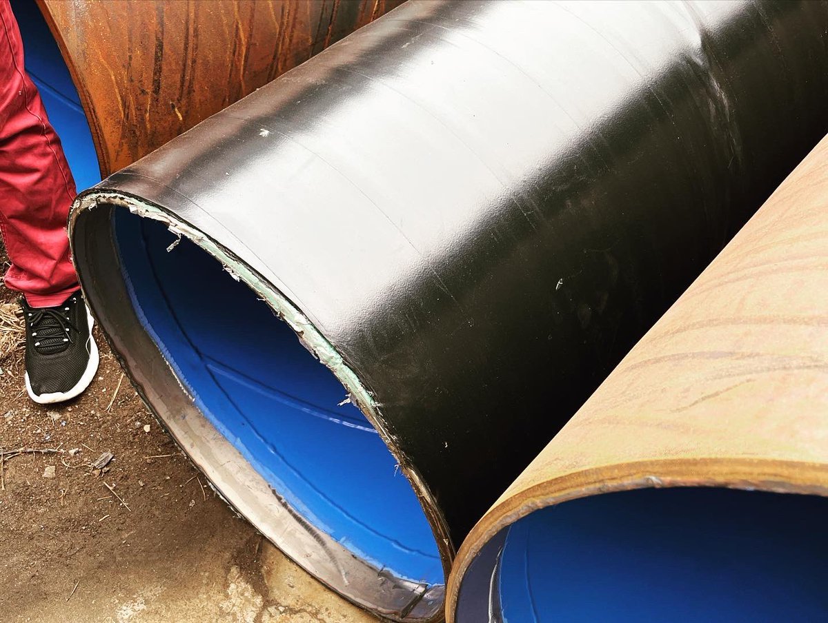 The steel pipe anti-corrosion