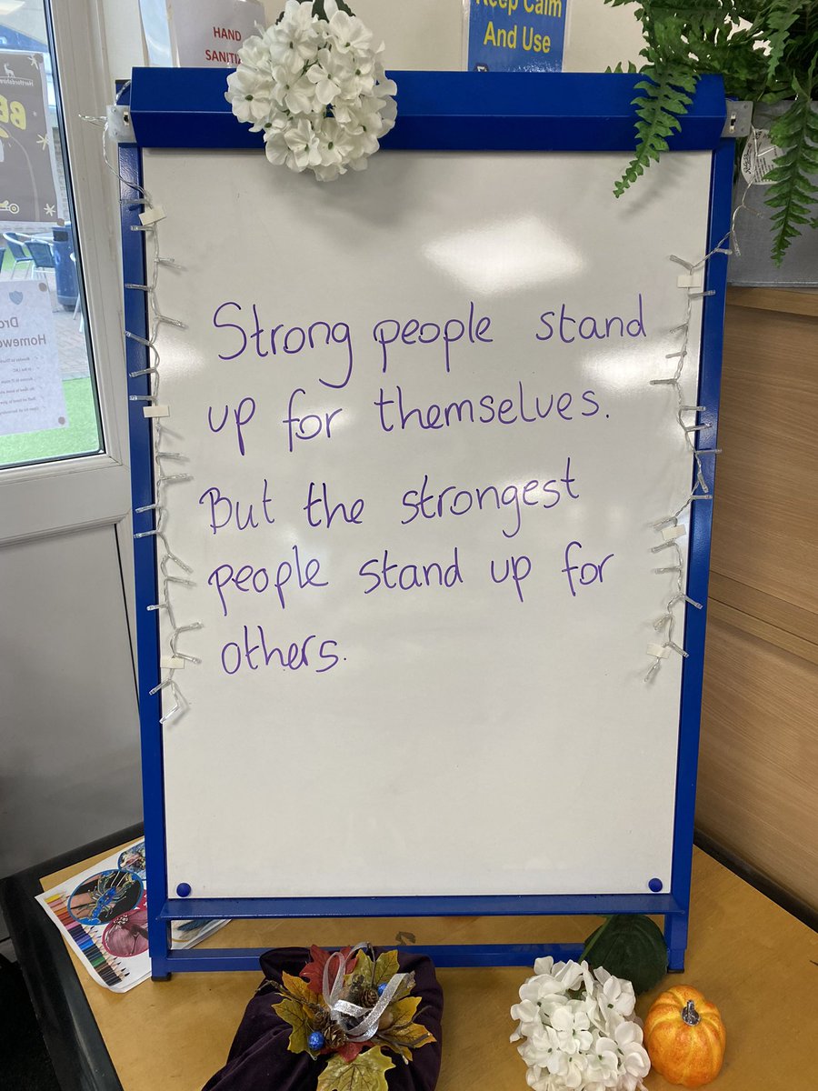 SRALibrary_'s tweet photo. Final day of #AntiBullyingWeek I think this one might be my favourite. #StandUp22 #protect #love #embrace #support #library #oneschoolonecommunity #antibullyingweek2022 https://t.co/fAu45zLd17