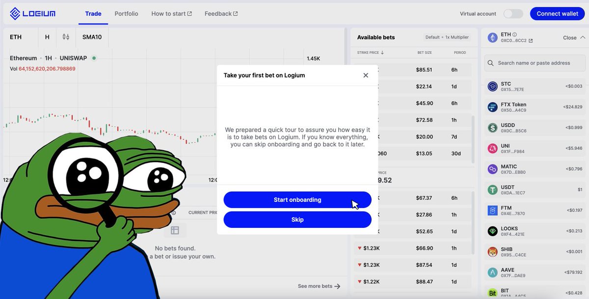 1/ If you missed GMX, don't miss this gem 💎

A new decentralized market for derivatives.

@LogiumDEX...