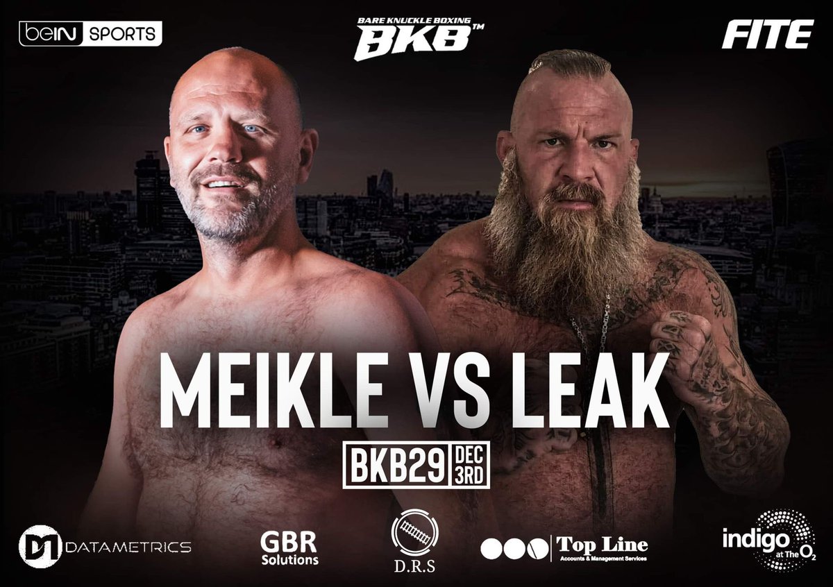 bkb_official1's tweet photo. #FightChange 👇🏼
With Domingos out due to injury, the former World Champ steps back into the BKB ring to face a monster of a man in Richie Leak 🔥

Meikle Vs Leak #BKB29 

📡 https://t.co/nuVNMpQ5y3
Also with @beINSPORTSUSA https://t.co/wP3ZbD9jT8