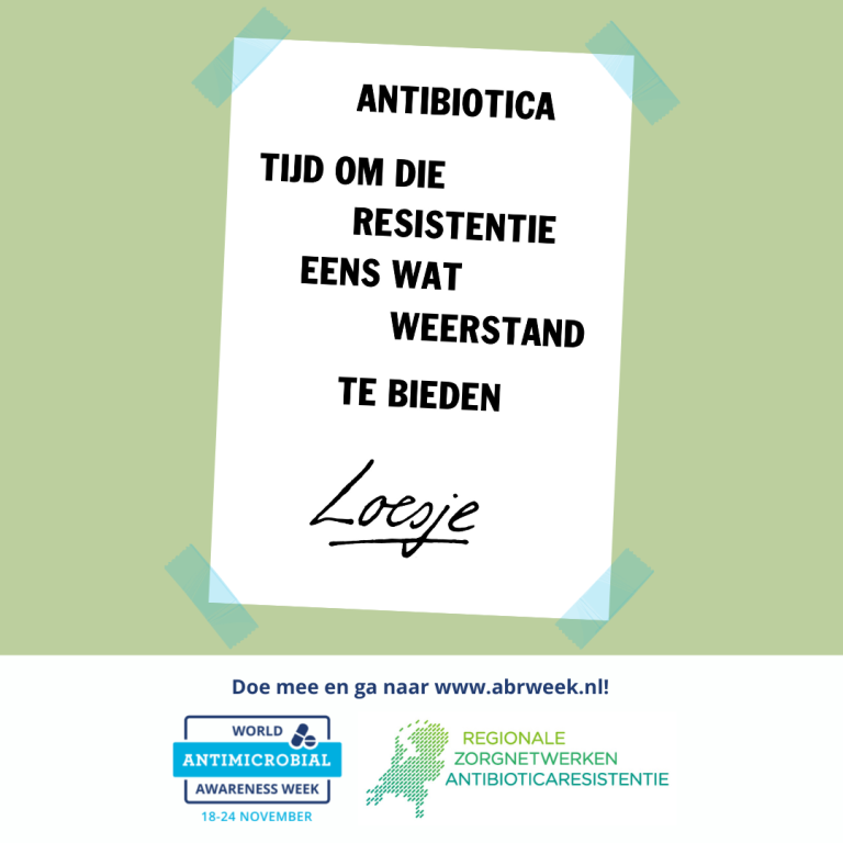 AlmaTostmann's tweet photo. kortom: tijd om die #resistentie eens wat weerstand te
bieden!
Antibioticaresistentie = dat de medicijnen niet meer werken omdat de bacteriën of andere micro-organismen er "resistent" tegen zijn geworden.
#WAAW2022 #ABRweek
https://t.co/pkdDt2N9zo https://t.co/Rs7P06prCj