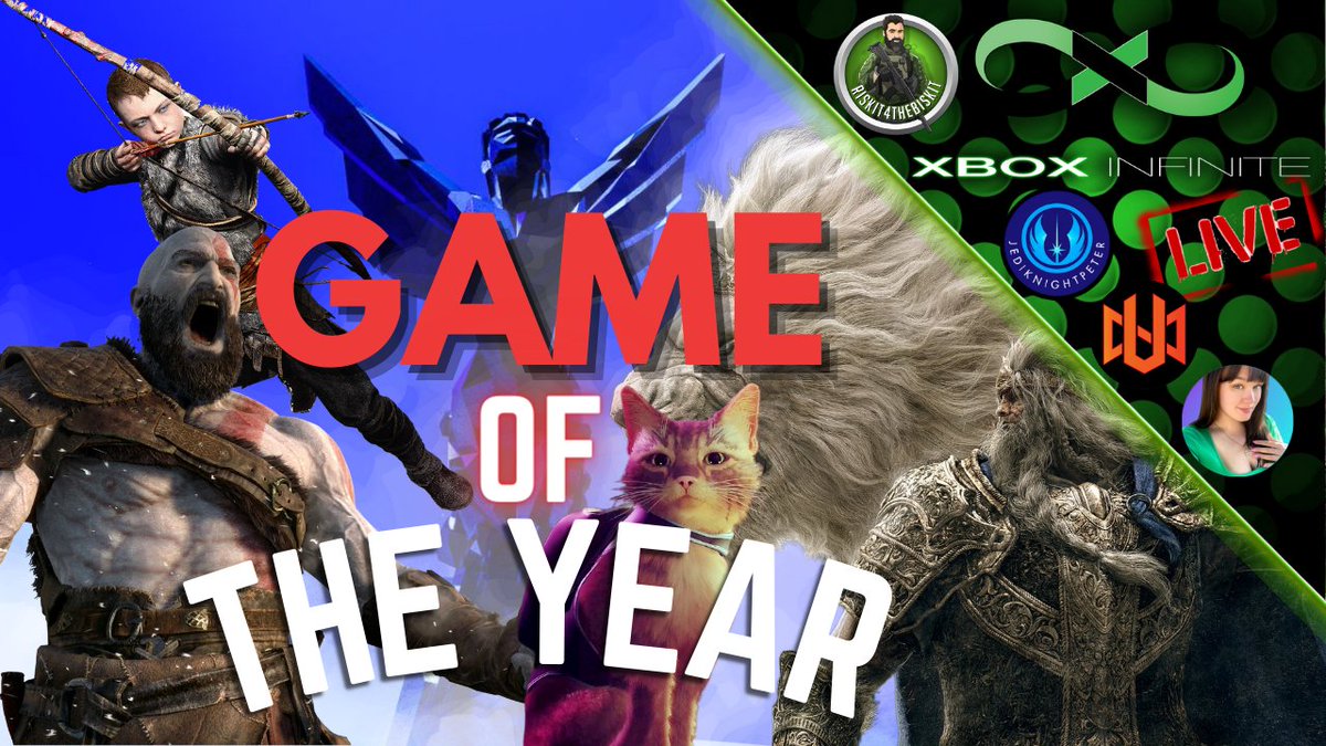 Riskit4TB's tweet photo. #Xbox Infinite 
        🚨🔥LIVE🔥🚨
            💥Friday💥
       ❤️‍🔥7:00 pm EST❤️‍🔥
       With Special Guest
     🙌@kittycanteven🙌
Game of the year nominations are in!
Next Gen Witcher Patch Dec!
GamePass Hits Again!
         ⬇️⬇️Here⬇️⬇️
https://t.co/bD4WvXloKr https://t.co/oYUfSxbRTe