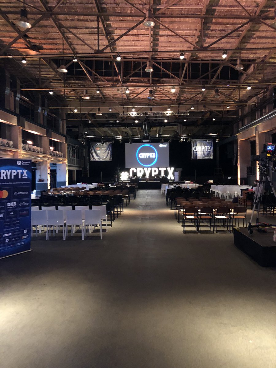 EickeSchuetze's tweet photo. Earlybird at #crypX today. DM me for an appointment https://t.co/Vld2q1ri8t