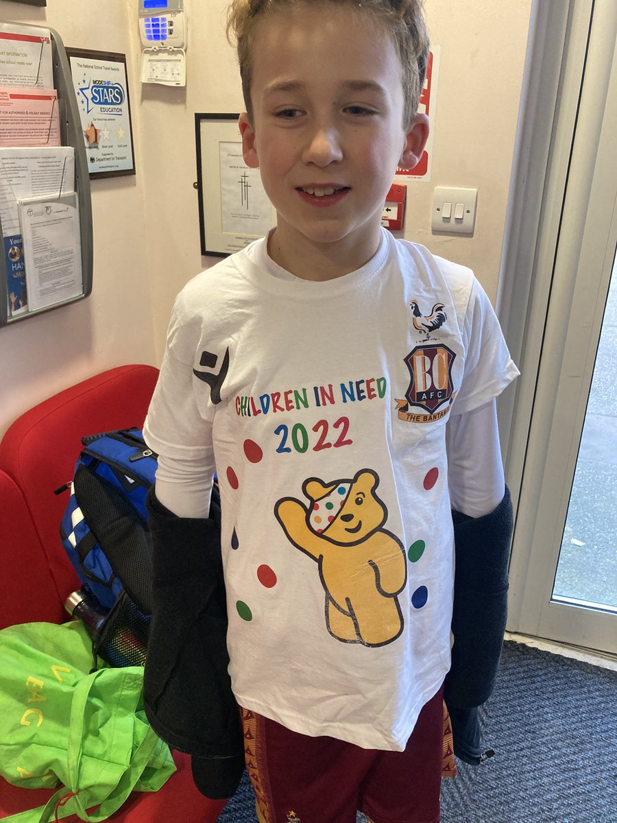 It’s a special #ChildrenInNeed2022 #bradfordcity <a href="/officialbantams/">Bradford City AFC (P)</a>