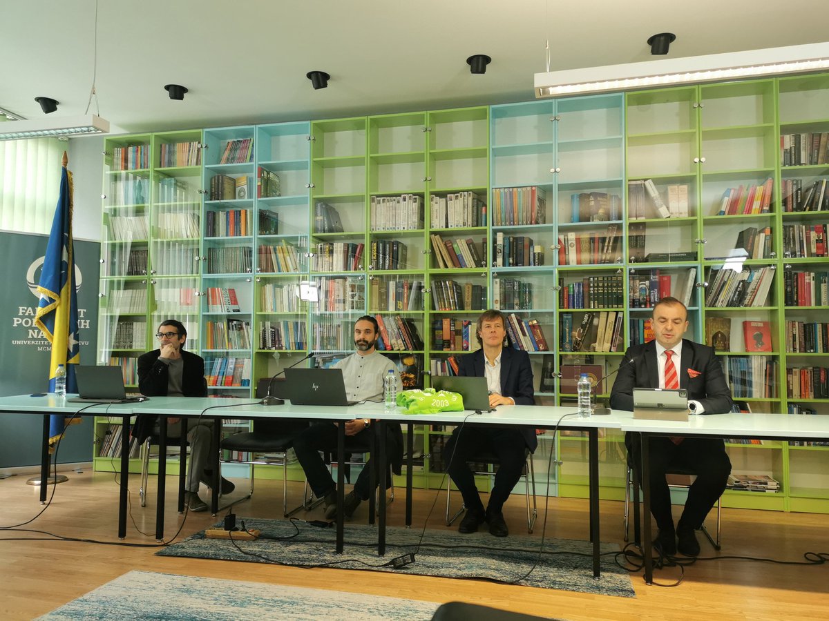 Opening of the #IDESA2022 Conference  at the <a href="/iussarajevo/">IUS</a> <a href="/FPNUNSA/">Fakultet političkih nauka Univerziteta u Sarajevu</a>. Looking forward to interesting talks and discussions about the importance of #informationliteracy and #democracy